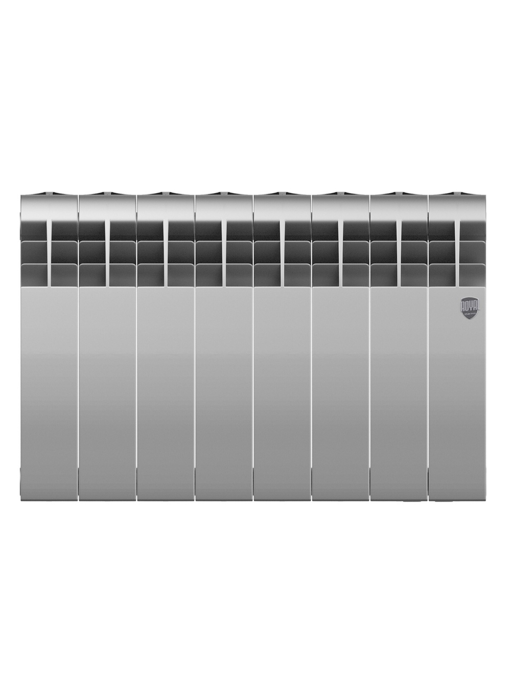 Радиатор Royal Thermo BiLiner 350 /Silver Satin - 8 секц.