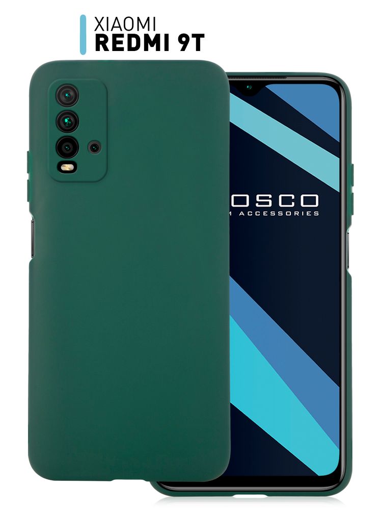 Чехол ROSCO для Xiaomi Redmi 9T (арт. XM-R9T-HARD-TPU-POCKET )