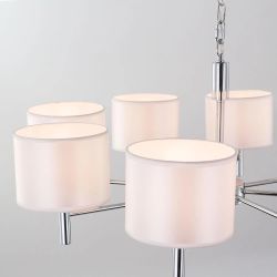 Citilux Аврора CL463180 Люстра с белыми абажурами