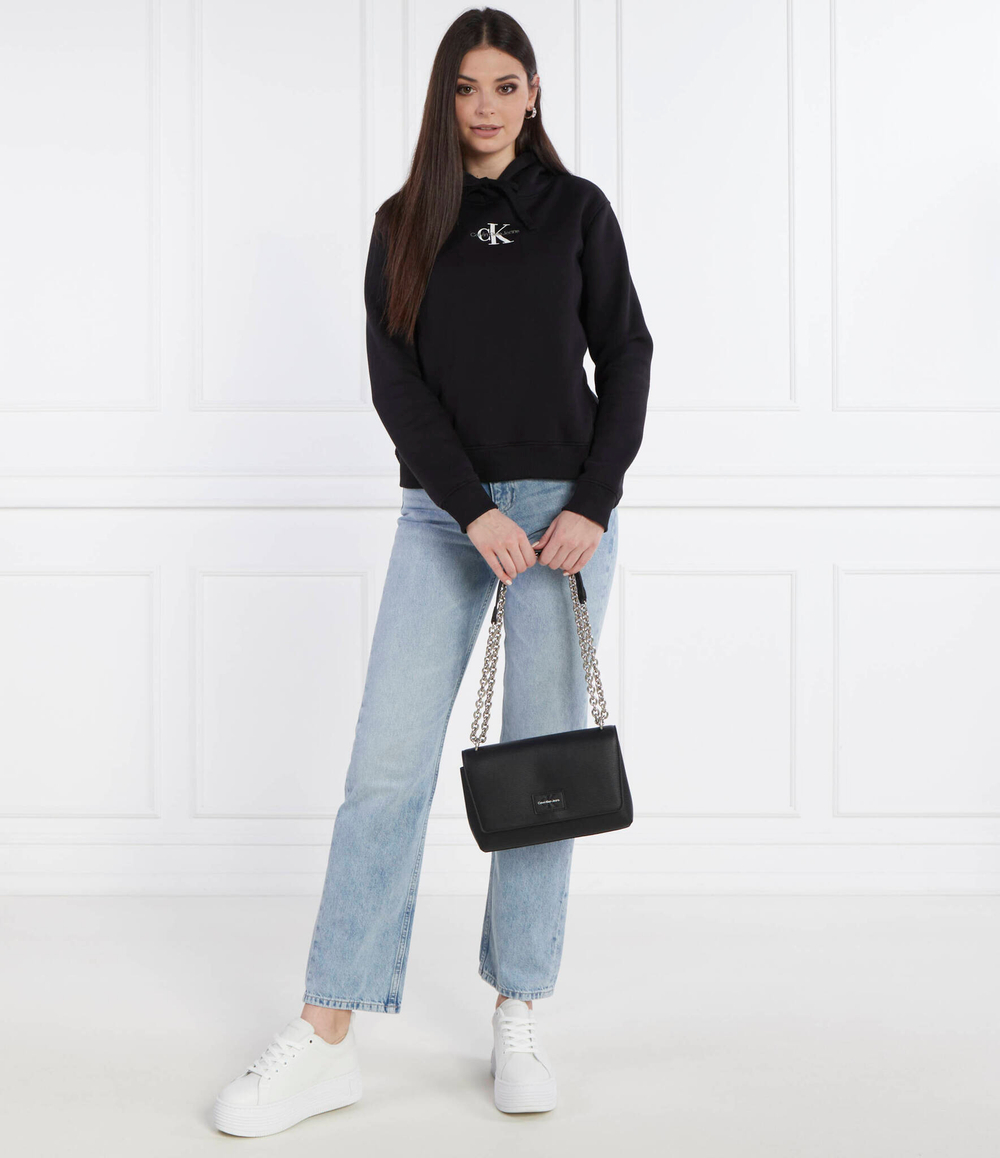 Худи monologo CALVIN KLEIN JEANS - черный(J20J223275)