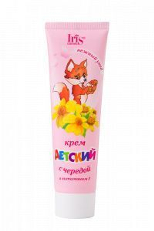 Iris Крем детский с ЧЕРЕДОЙ и витамином F 100мл
