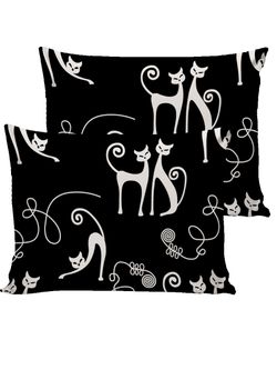 Наволочка комплект 2шт полисатин Simple House "Тойгер" 50x70 см