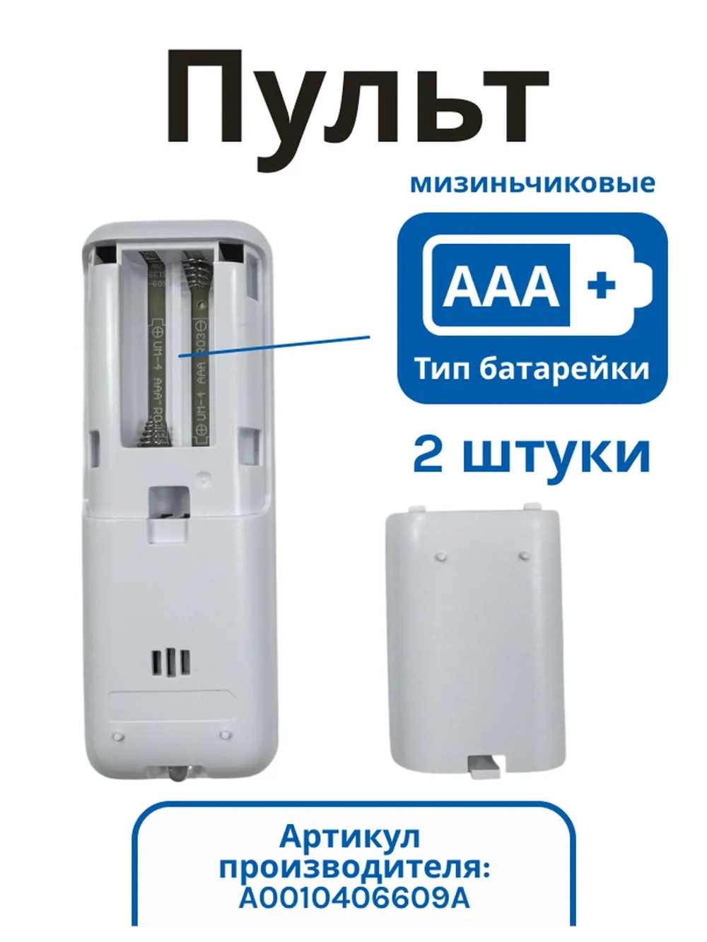 Пульт для кондиционера (сплит системы) Haier A0010406609A A0010406609A