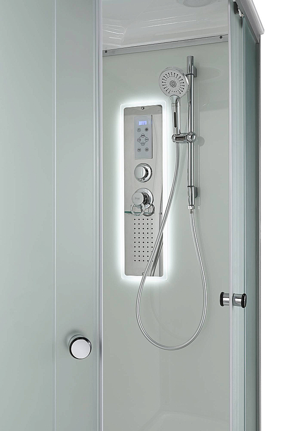 Душевая кабина AvaCan D Серия D2012 LED 120х80 с гидромассажем, с подсветкой