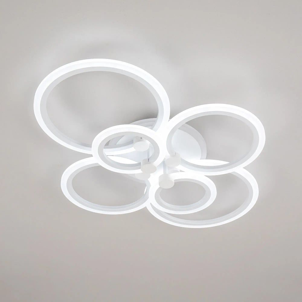 Citilux Сента CL237B160E RGB Люстра с пультом Белая