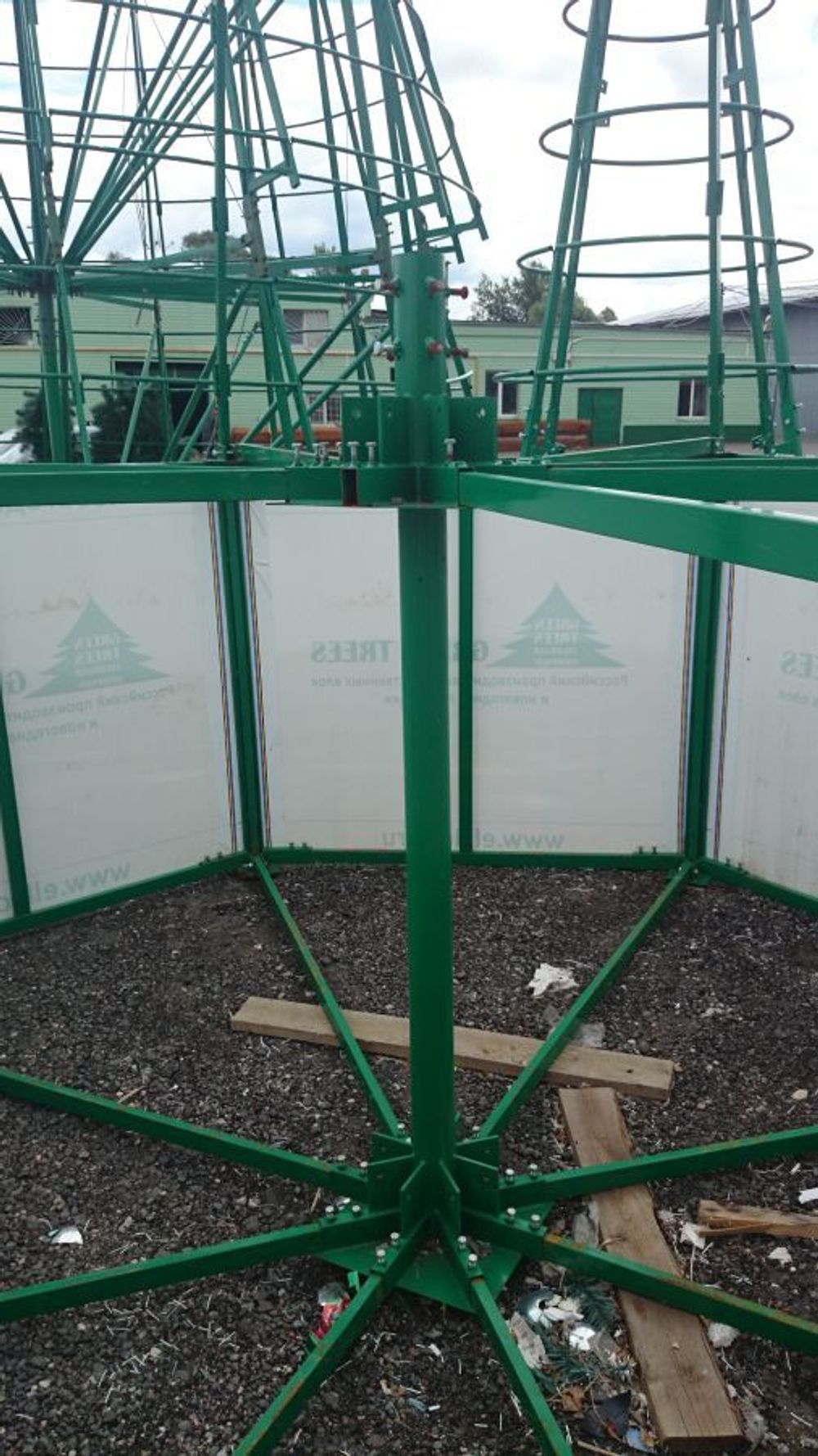 Подиум для Каркасной уличной искусственной елки «Евро-2»