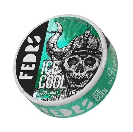 FEDRS ICE COOL №9 DOUBLE MINT HARD (65 МГ) - МЯТА