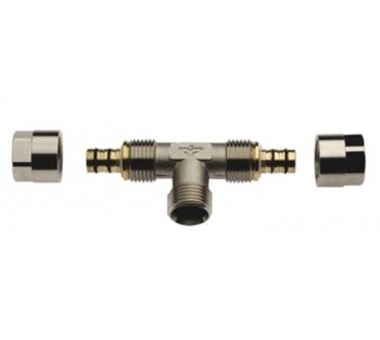 Тройник с наружной резьбой Prandelli 20х2,0х1/2"