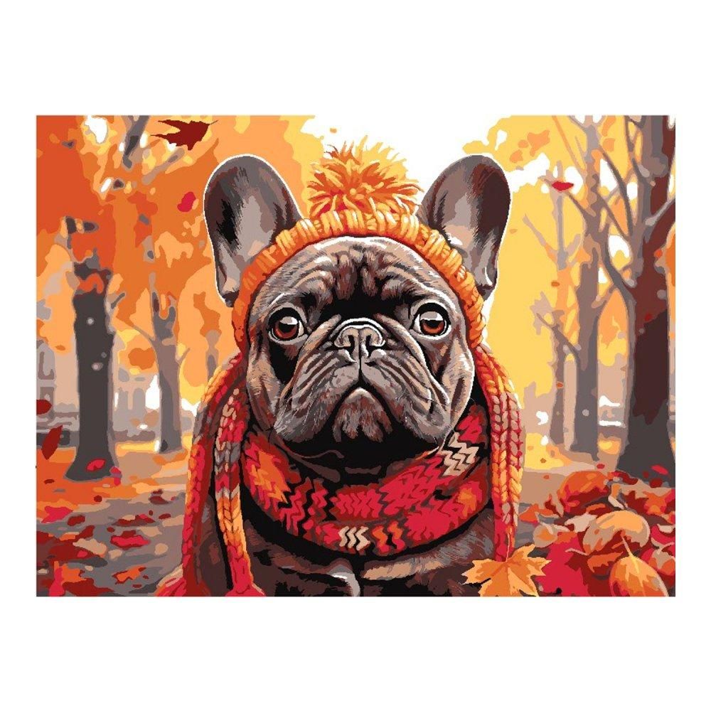 Картина по номерам 28,5*38см "На прогулке" (Lori)