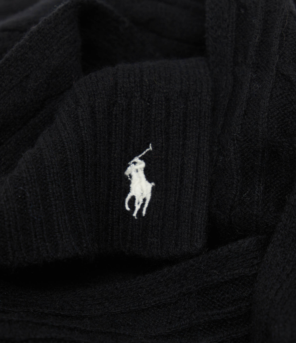 Хлопковая шаль POLO RALPH LAUREN - черный(455898834)
