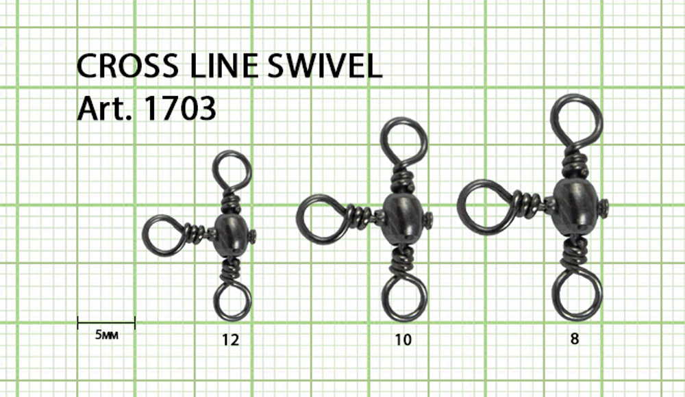 Вертлюг на три направления Fish Season 1703