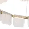 SL6021.203.66 Светильник подвесной ST-Luce золотистый/прозрачный LED 1*66W 3000K VOILE