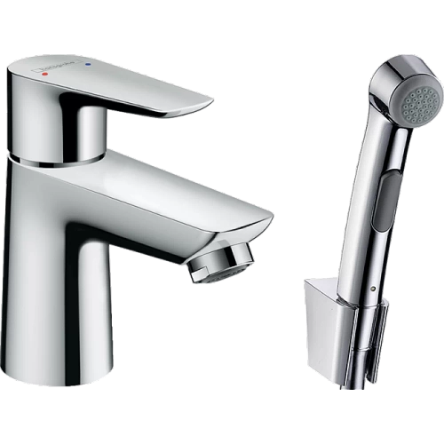 Смеситель для раковины Hansgrohe Talis E 71729000 с гигиеническим душем, хром