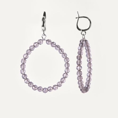 Серьги Facets GRY