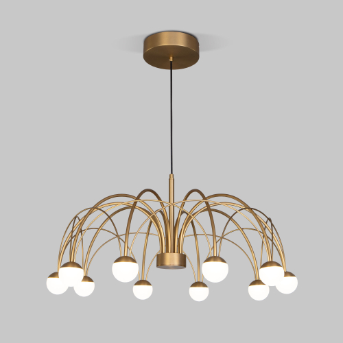 Подвесной светодиодный светильник 90030/10 LED золото