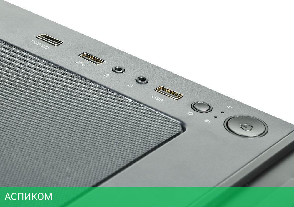 Корпус Formula V Line без БП черный (F-33RGB)