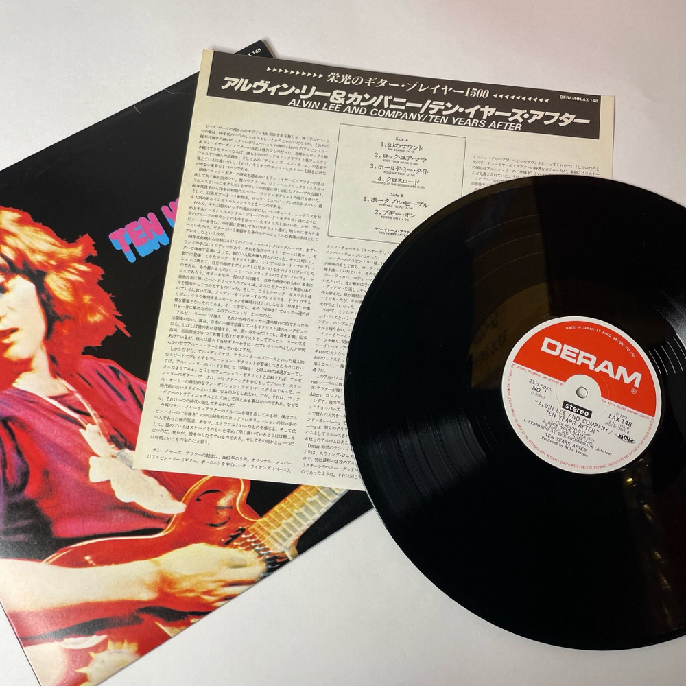 Винтажная виниловая пластинка LP Ten Years After Alvin Lee and Company (Japan 1979) (No Obi)