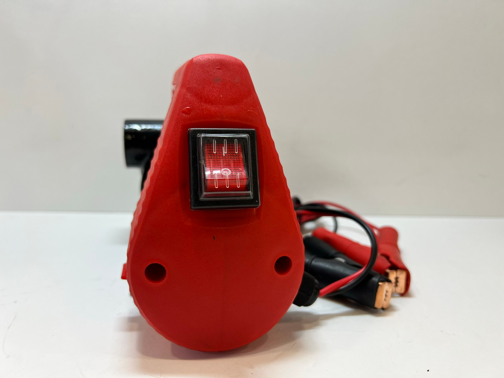 Насос (12 вольт, чугунная) электрический для перекачки жидкости 12В 40 л/мин Пластиковая ручка (серия ЭКОС)