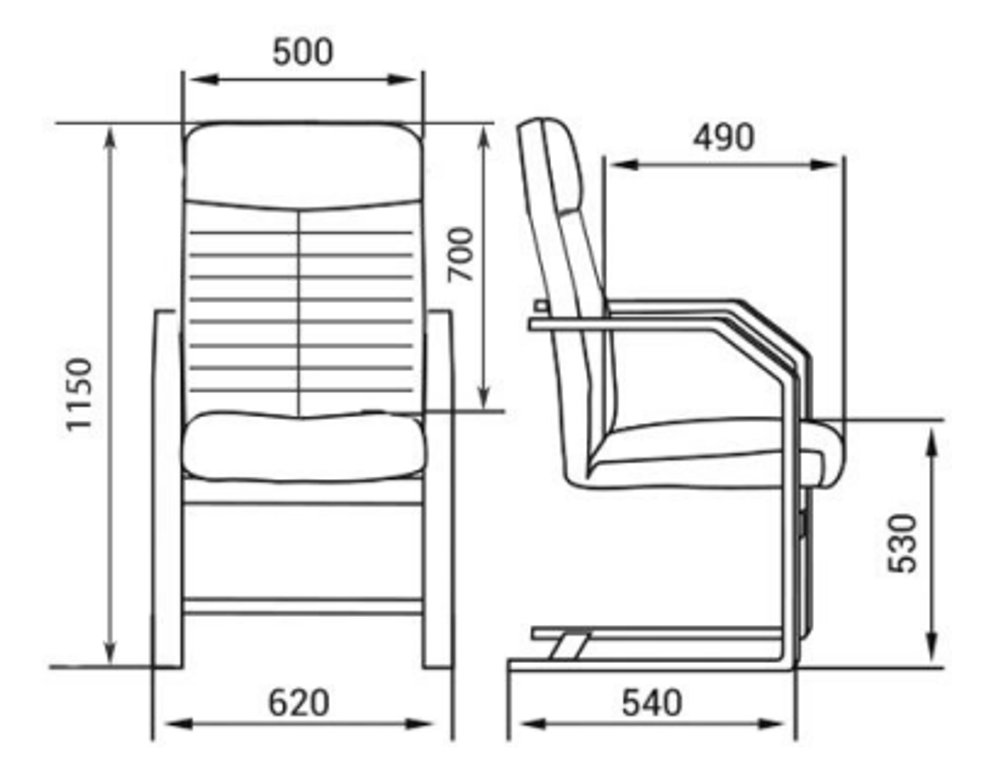 Кресло для руководителя КОНСУЛ ЭКСТРА КОНФЕРЕНЦ
