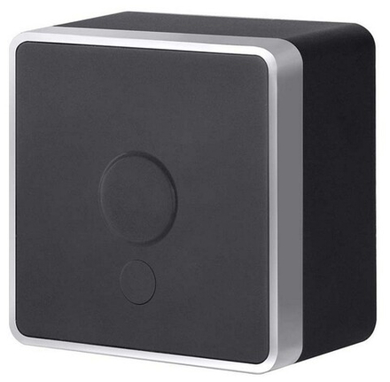 Розетка для вывод кабеля Werkel Gallant (черный с серебром) W5050234