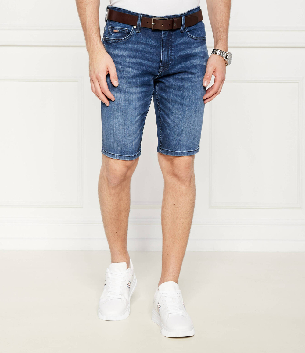 Джинсовые шорты Delaware BOSS ORANGE - темно-синий(50513494)