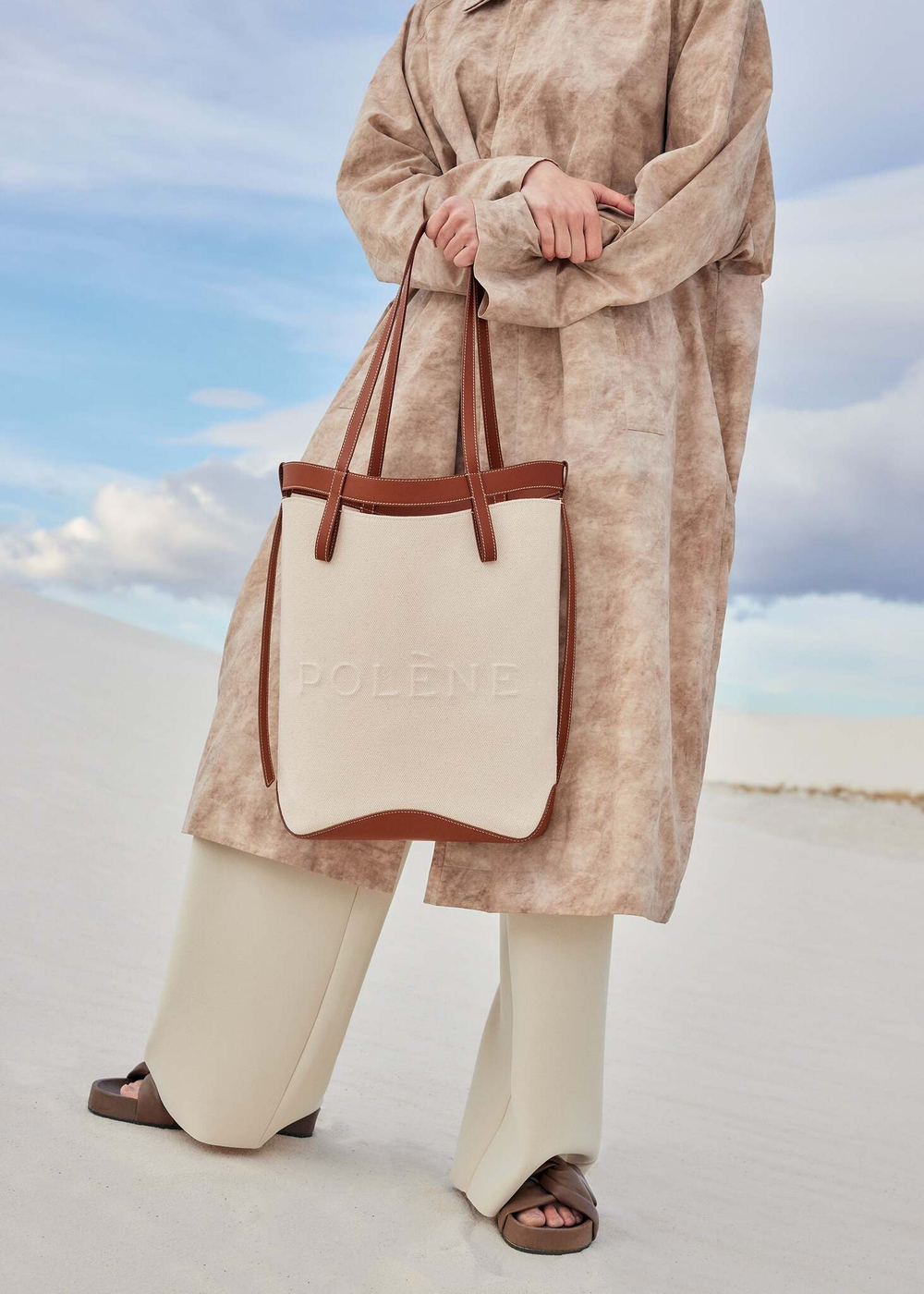 Сумка Polene ILO EDITION COGNAC