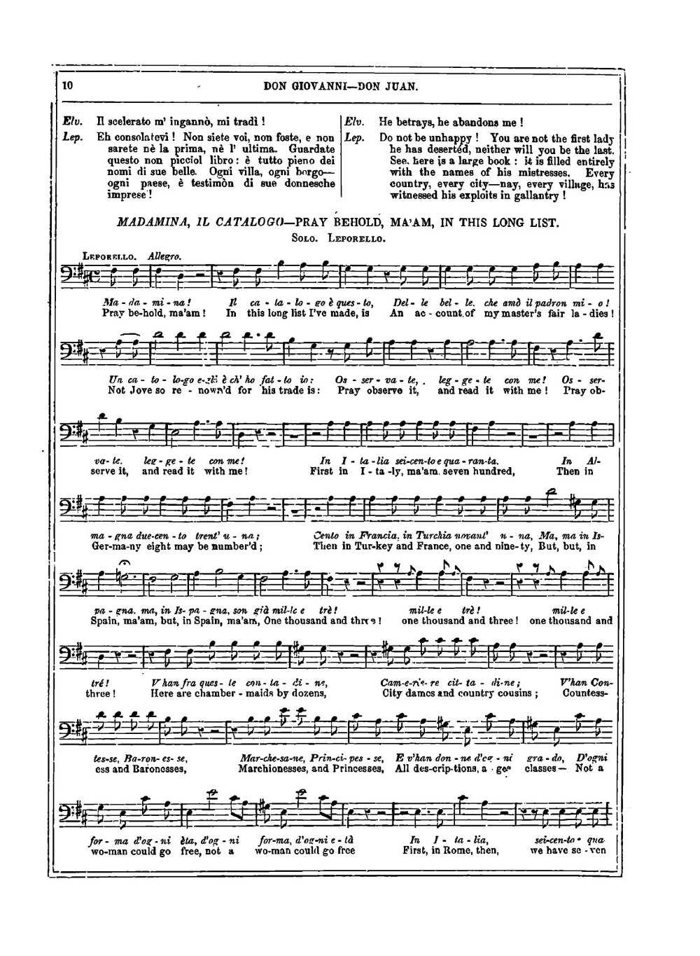 Don Giovanni | Wolfgang Amadeus Mozart