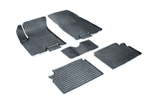 Резиновые коврики Сетка для Chevrolet Aveo 2003-2006 Seintex.00266