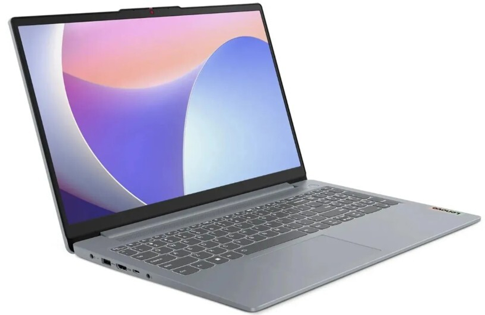 Ноутбук  Lenovo IdeaPad Slim 3 15IRH8 15.6 ", Core i7, 16 Гб RAM, 512 Гб SSD, UHD Graphics, Серый