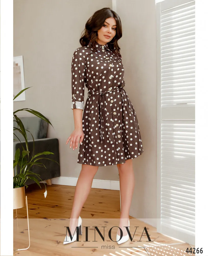 Платье 4119-капучино Minova