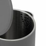 Чайник электрический с двойными стенками SONNEN KT-8719G, 1,5 л, 2200 Вт, графитовый, 454693