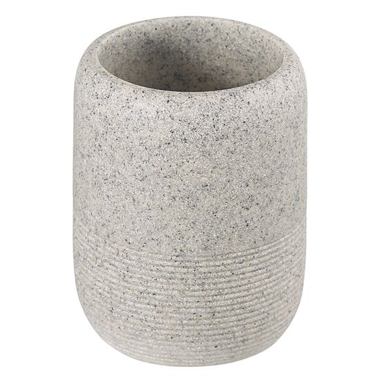 Стакан для зубных щеток loup, темно-серый