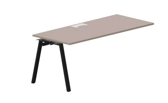 стол Arena 1800х780х750мм (металлический аутлет) - приставной элемент