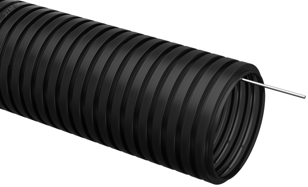 Труба гофрированная ПНД d=20мм с зондом черная (100м) IEK CTG20-20-K02-100-1 IEK