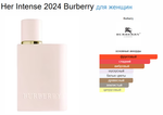 Her Intense 2024 Burberry 100 ml (duty free парфюмерия)