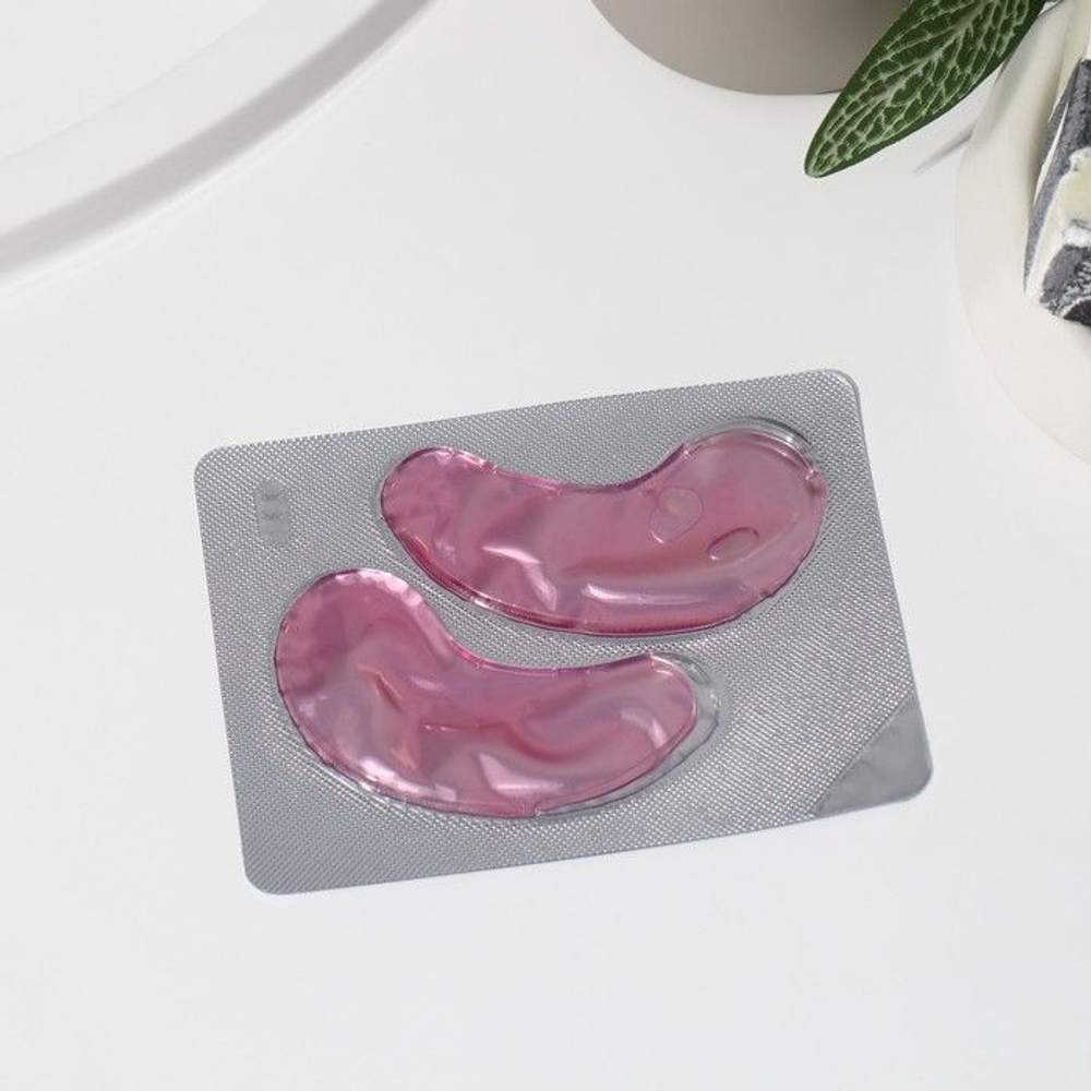 Гидрогелевые патчи для глаз Fresh Rose с экстрактом лепестков роз (Цвет: не задано)