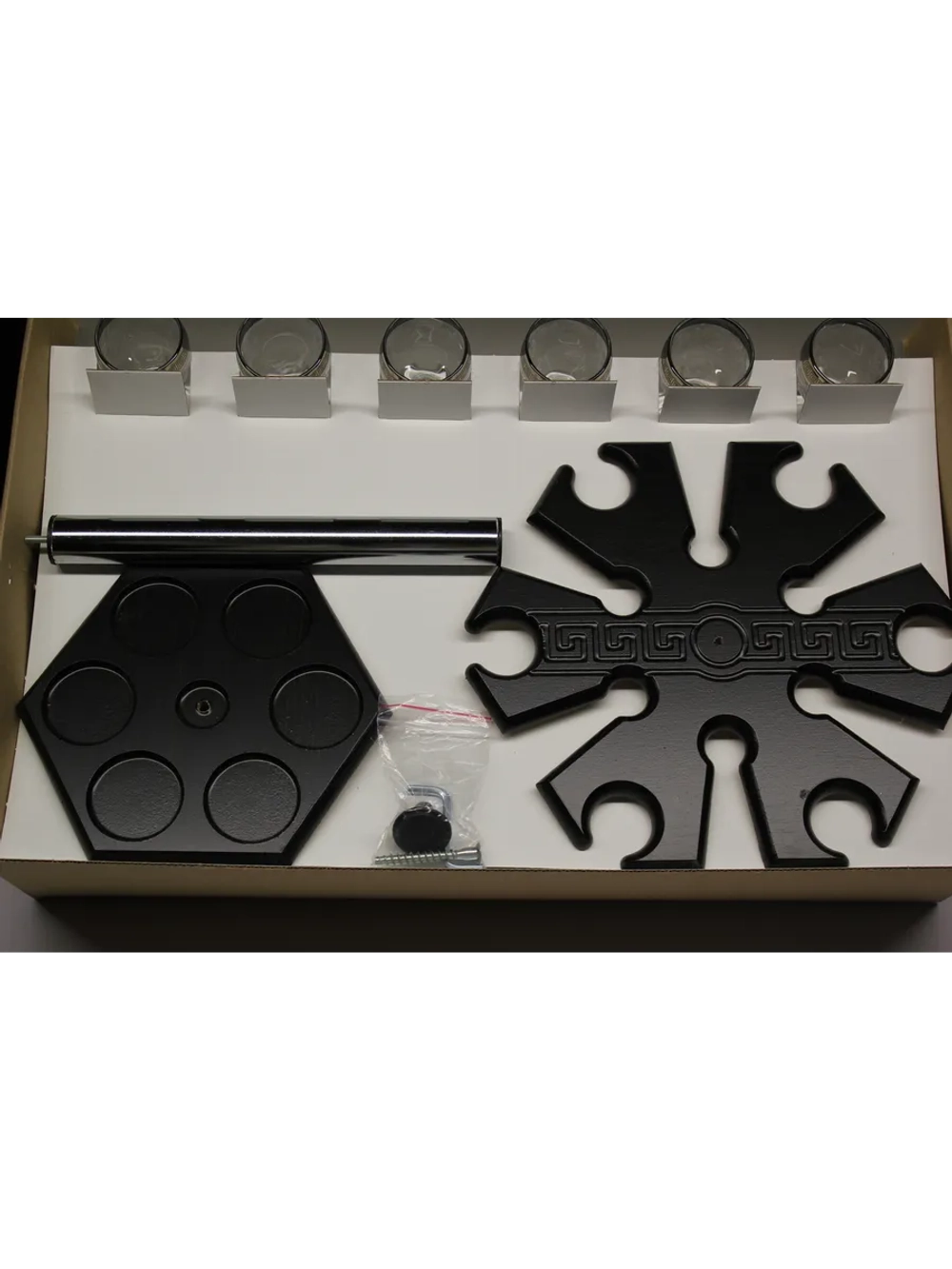 Барный набор 18 предметный с Бокалом