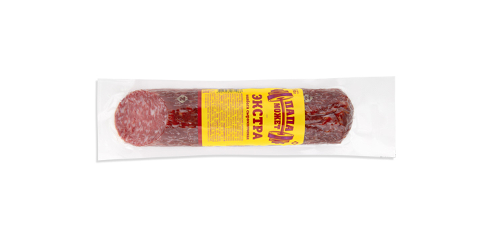 Колбаса сырокопченая Экстра, Папа может, 0,25