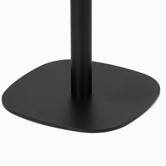 Обеденный стол Square 70х70 черный металл 