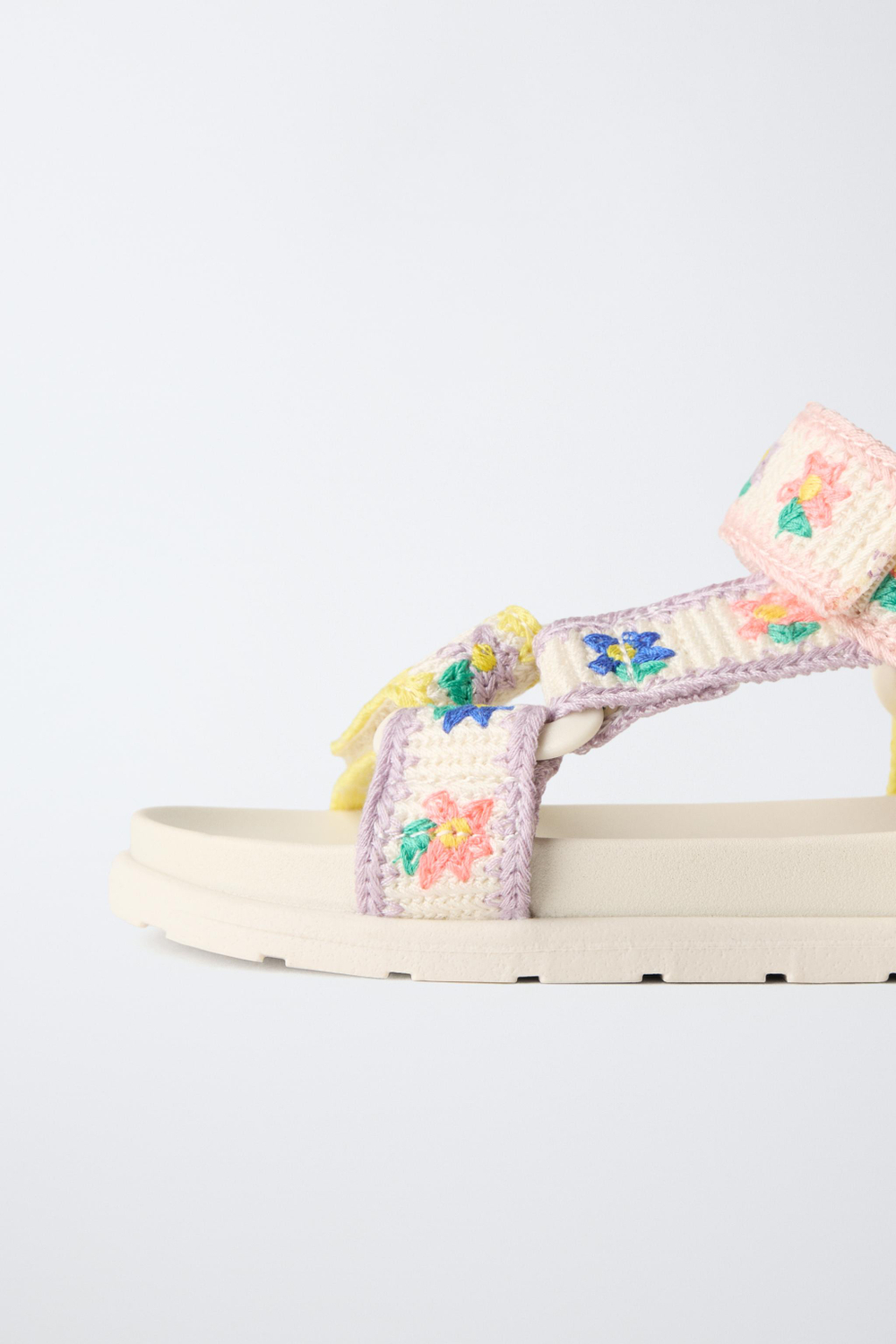 ZARA САНДАЛИИ, ЭКРЮ