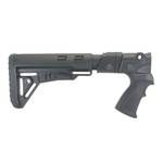 Приклад МР-155 пластик, DLG Tactical. Черный