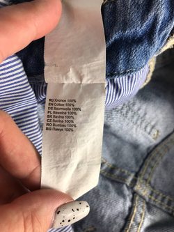 Комбинезон Oodji джинсовый, визуально на 42 размер