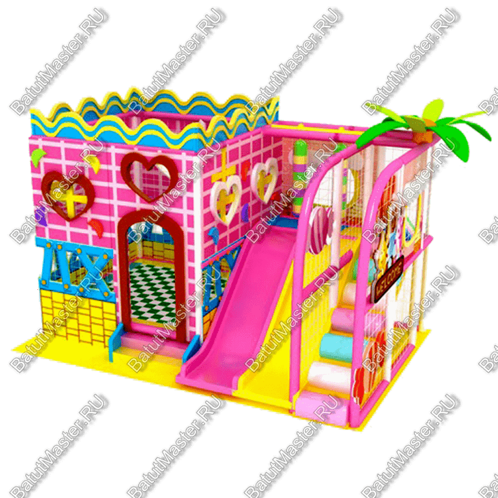 Детский игровой лабиринт «Сердце приключений»