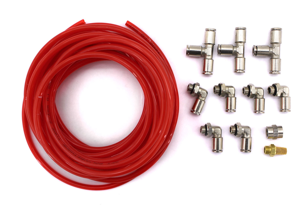 Комплект вывода сапунов УАЗ с КПП и РК Dymos (фильтр глушителя)