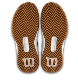 Женские теннисные кроссовки Wilson Intrigue Pro Clay - white/cameo rose/gum