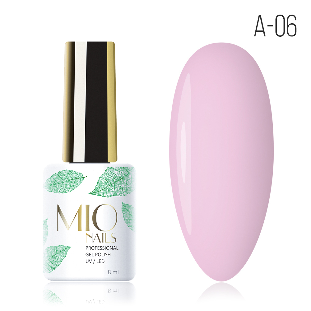 Гель-лак MIO NAILS A-06. Розовый зефир, 8мл.