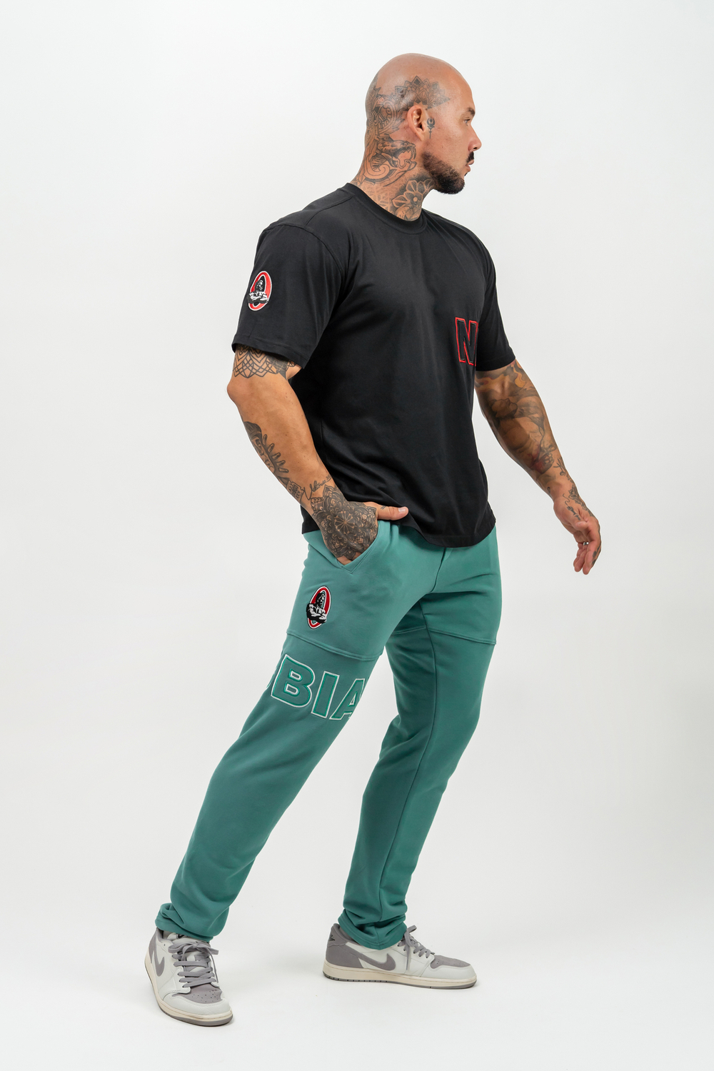Футболка LOOSE T-SHIRT DEDICATION 709 Черная