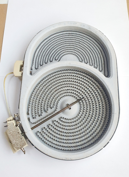 Конфорка для стеклокерамики овальная 1500/2400W  EGO 10.57418.644