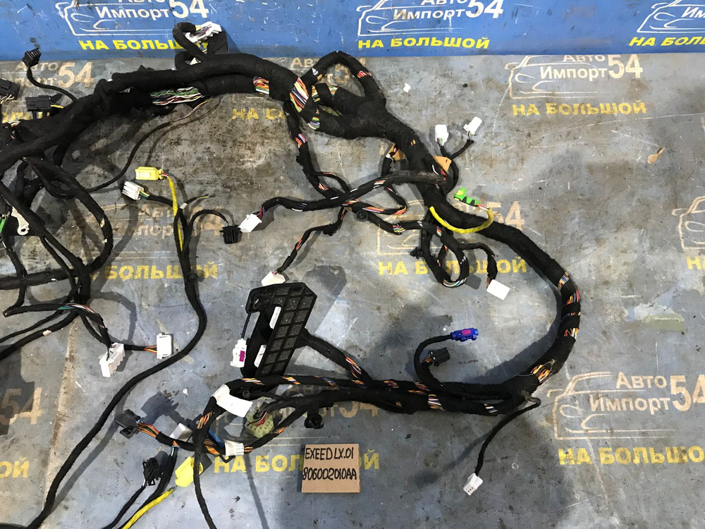 Проводка под капотом EXEED LX 2021-2024