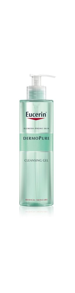Eucerin глубоко очищающий гель для проблемной кожи DermoPure
